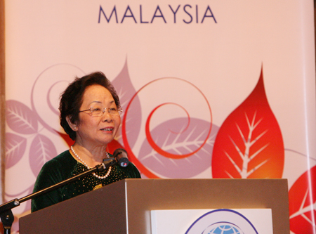 国家副主席阮氏缘出席第23届世界妇女峰会