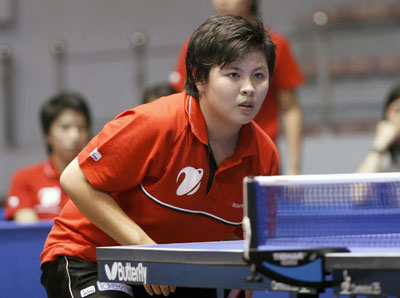 越南乒乓球国家队参加亚洲乒乓球锦标赛