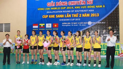 越南女排队跻身世界杯女排锦标赛亚洲地区淘汰赛