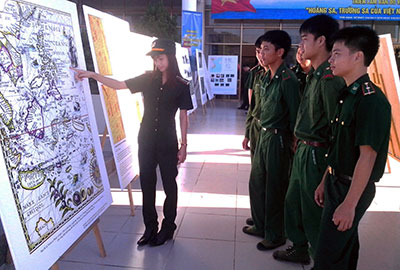 Exposition sur les archipels de Truong Sa et Hoang Sa