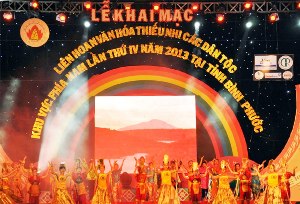 Ouverture du 4è festival culturel de l enfant des ethnies du Sud