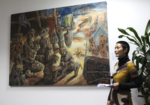 Promouvoir la peinture vietnamienne à l’ambassade du Danemark