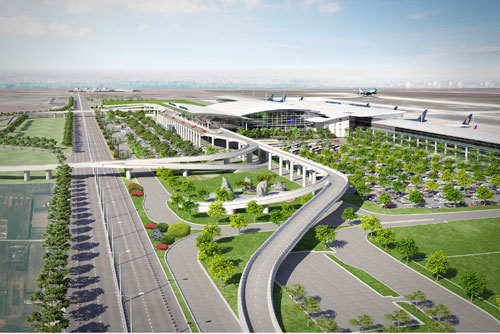 Xây dựng Nhà ga số 2 Sân bay Quốc tế Nội Bài