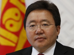 Incumbent Mongolian President Tsakhia Elbegdorj re-elected
