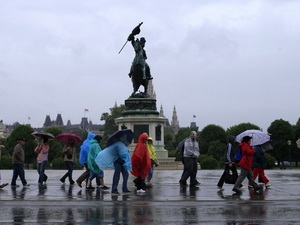 Flood hits central Europe
