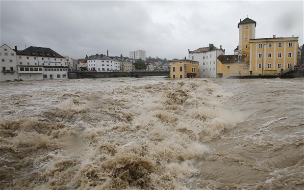 Continued flooding hits North and Central Europe
