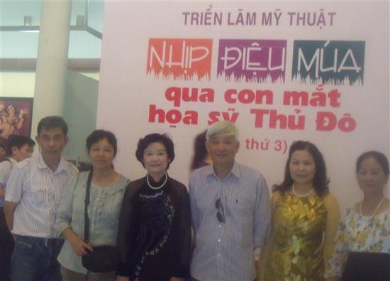 Hơn 100 họa sĩ cùng vẽ về… múa