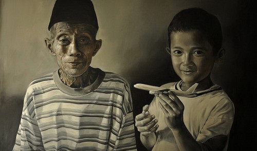 Indonesian contemporary art exhibition in HCM city