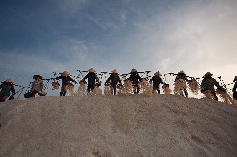 A la découverte des marais salants de Hon Khoi