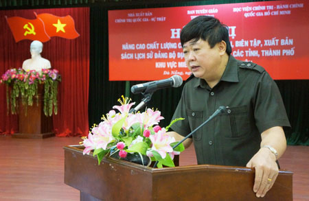 Improving the quality of compiling and publishing Party history in central Vietnam and Central Highlands