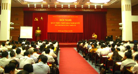 Đảng ủy Khối Doanh nghiệp Trung ương quán triệt, triển khai Nghị quyết Trung ương 7 khóa XI