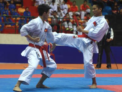 Ouverture du championnat national junior de Karaté