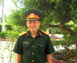 Chàng trai dân tộc với bề dày thành tích trong quân ngũ