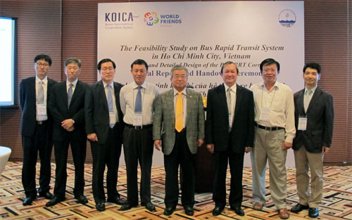 Final seminar for bus rapid transit BRT project in Ho Chi Minh city
