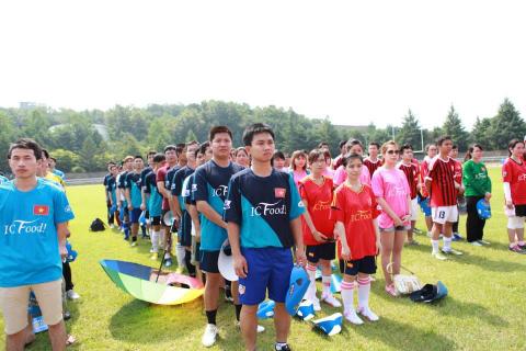 Football festival for Vietnamese students in Korea