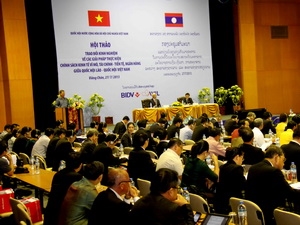 Workshop boosts Vietnam-Laos ties in investment