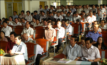 Bạc Liêu Triển khai Nghị quyết, Kết luận Hội nghị Trung ương 7 khóa XI
