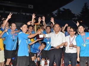 Football  tournoi des étudiants vietnamiens en République de Corée
