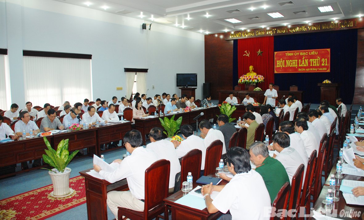 Khai mạc kỳ họp lần thứ 21 BCH Đảng bộ tỉnh khoá XIV Nỗ lực và quyết liệt hơn nữa cho 6 tháng cuối năm