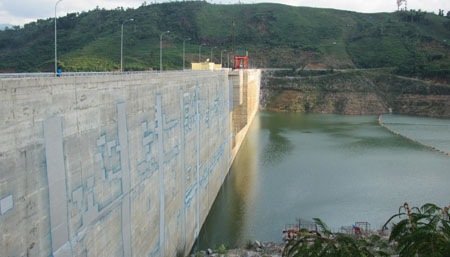 Không có vết nứt ở thân đập thủy điện Sông Tranh 2