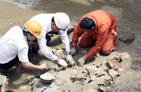 Découverte d une épave à Quang Ngai