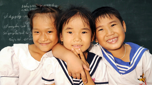 Les sourires sur l’île