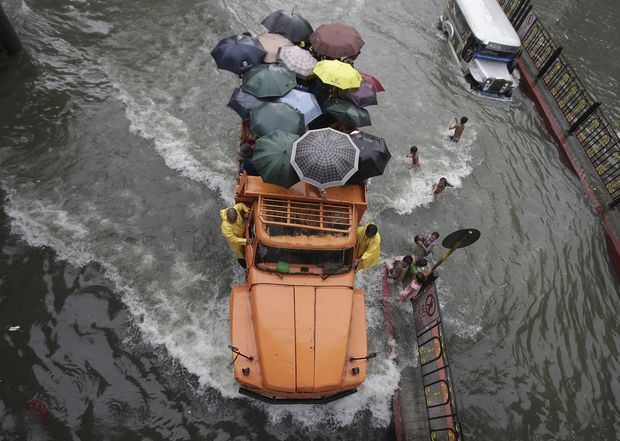 Graves inondations dans plusieurs pays