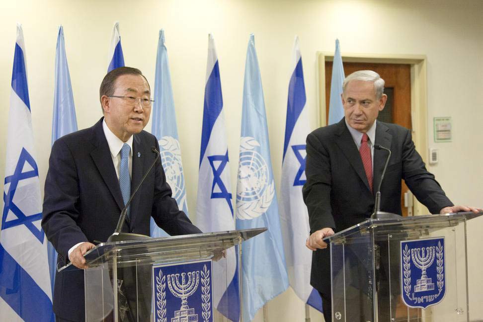 Ban Ki-moon affirme son espoir que 2013 soit une année décisive pour la paix au Moyen-Orient