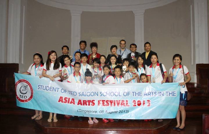 Việt Nam dành 11 huy chương tại Asia Arts Festival
