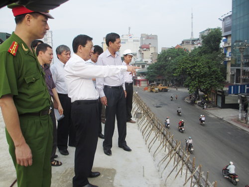 Hà Nội ra quân bảo đảm trật tự và cảnh quan đô thị