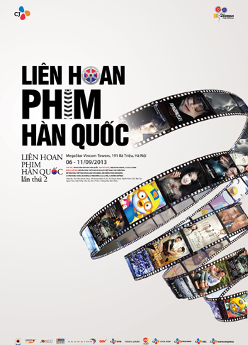 Liên hoan phim Hàn Quốc lần 2 tại Việt Nam sẽ diễn ra từ ngày 6 - 11 9