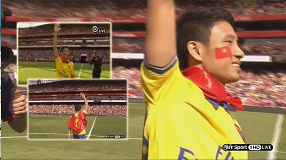 La course épique de Vu Xuân Tiên, supporter d’Arsenal