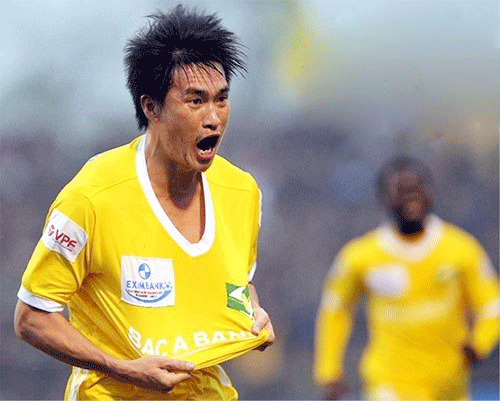 Striker Le Cong Vinh the best football player in Southeast Asia