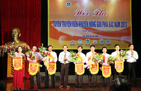 Hội thi “Tuyên truyền viên Khuyến nông giỏi phía Bắc năm 2013”