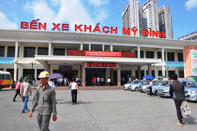 Xử lý tình trạng quá tải tại bến xe Mỹ Đình