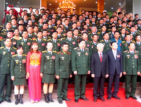 Đảng bộ Quân đội và toàn quân đẩy mạnh học tập và làm theo tấm gương đạo đức Hồ Chí Minh
