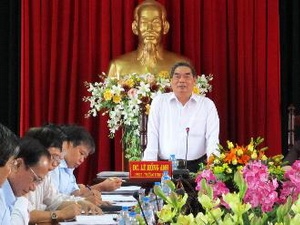 Kiểm tra việc thực hiện Nghị quyết Trung ương 4 và Chỉ thị 03 của Bộ Chính trị tại Vĩnh Long
