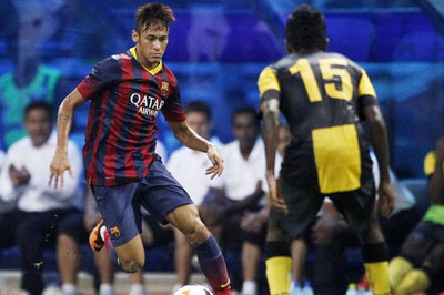 巴塞罗那击败马来西亚结束新赛季热身