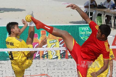 2013年全国青年藤球锦标赛在朔庄省开幕