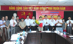 Giao lưu trực tuyến “Văn hóa là nền tảng tinh thần của xã hội”