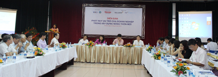 Promoting business role in building new countryside