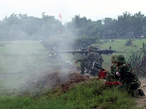 Diễn tập khu vực phòng thủ tỉnh Quảng Trị năm 2013