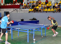 广宁队参加2013年全国优秀年轻运动员乒乓球公开赛