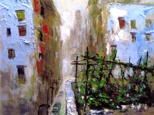 Présentation de la peinture vietnamienne à l ambassade du Danemark