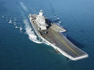 India launches aircraft carrier INS Vikrant