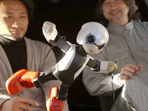 Japan launches talking robot into space