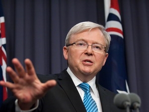 PM Kevin Rudd announces poll date