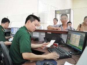 广宁省北风生国际口岸跨部门联合检查站落成