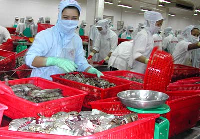 Seafood exports increase slightly in first 7 months