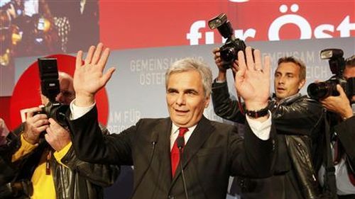 Autriche la coalition gauche-droite remporte le scrutin
